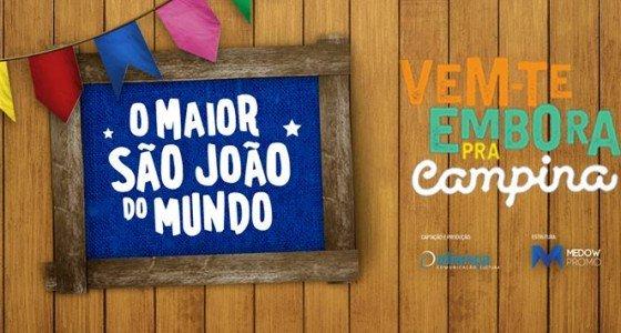 São João Campina Grande. Imagem Divulgação Fan Page Oficial São João Campina.
